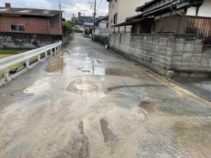 田川市水道修繕工事　